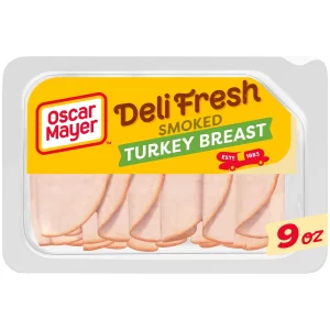 Oscar mayer smoked turkey breast 2 pack item# T009
