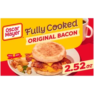 osCar mayer fully Cooked bacon original item# P009