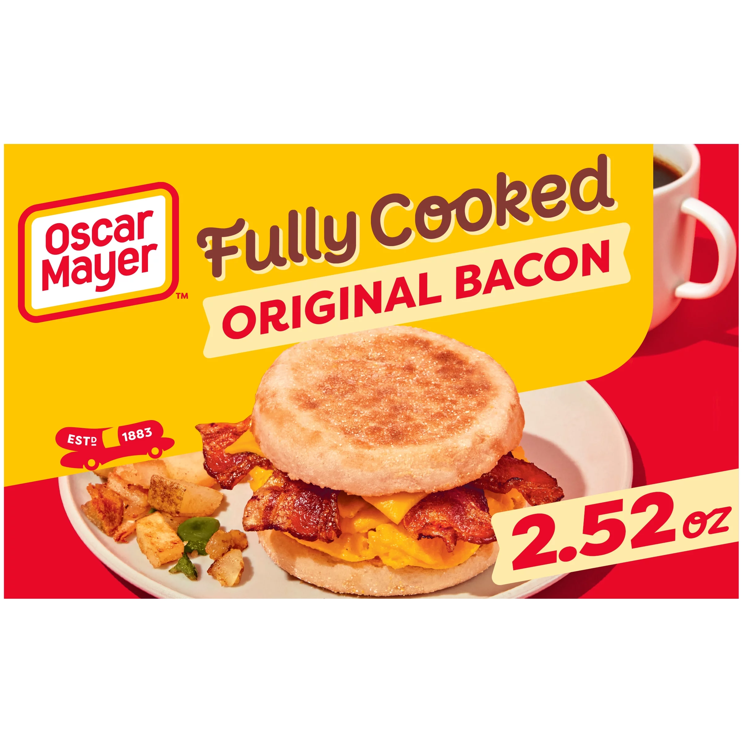osCar mayer fully Cooked bacon original item# P009