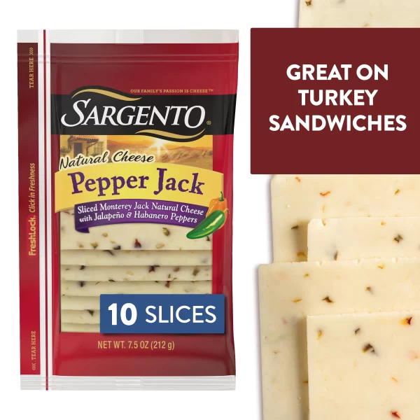 Sargento sliced pepper jack item# ch023
