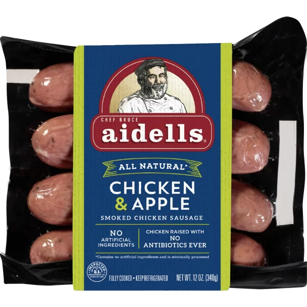 Aidells chicken sausage chicken& apple item # C014 - Image 4
