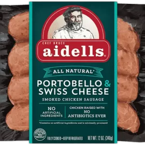Aidells chicken sausage  mango & jalapeno item # C017