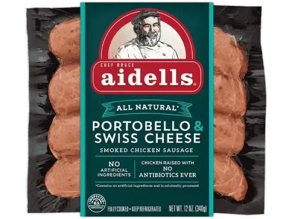 Aidells chicken sausage  mango & jalapeno item # C017