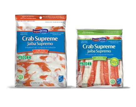 Trans Ocean imitation Crab item# Sf002