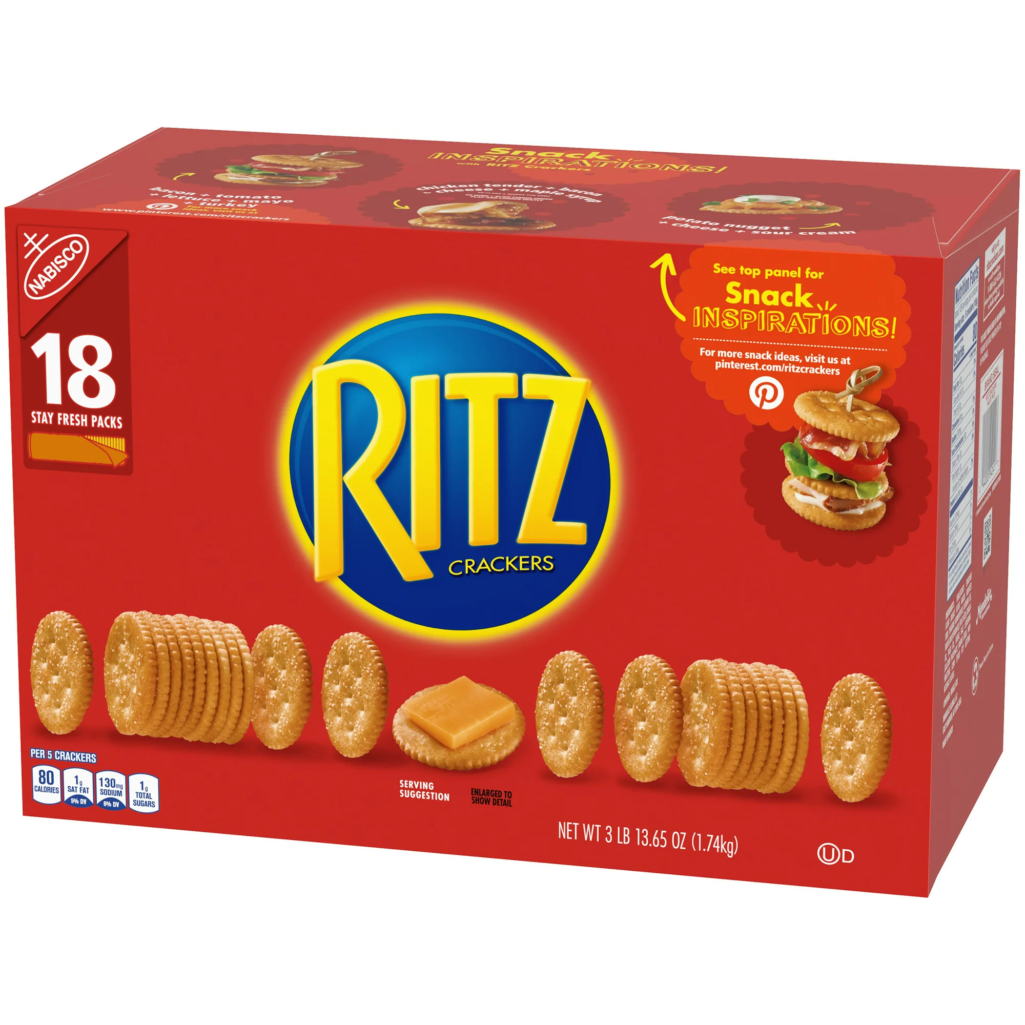 Ritz crackers 18pack sn050
