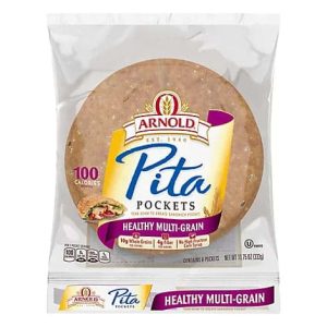 Arnold multigrain flat bread pocket thins item# br021