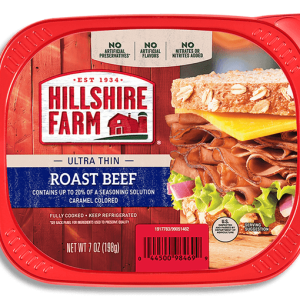Hillshire farm roast beef item# B022