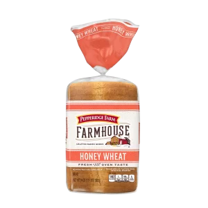 Pepperidge farm honey wheat bread item# br018