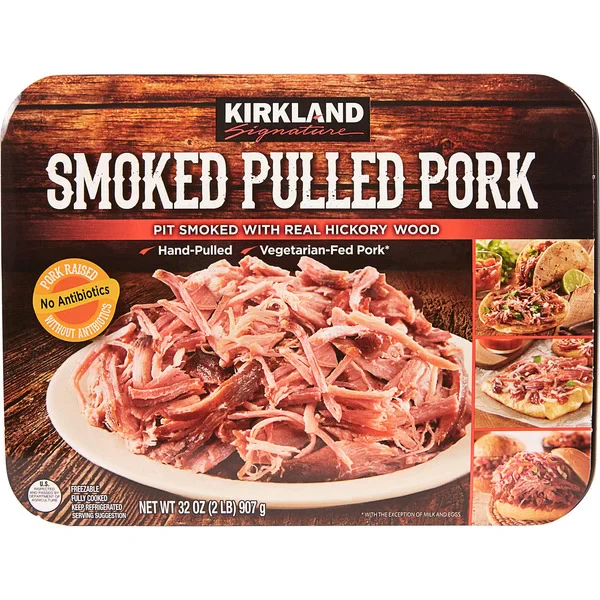 Kirkland signature smoked pulled pork item# P013