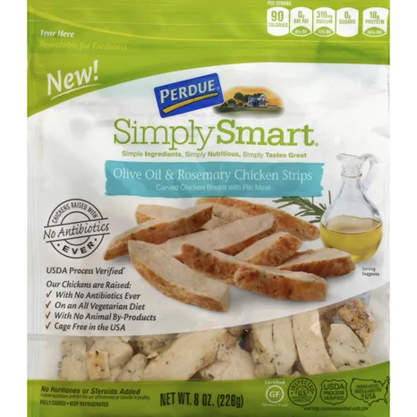 Perdue olive oil & rosemary chicken strips item #C012