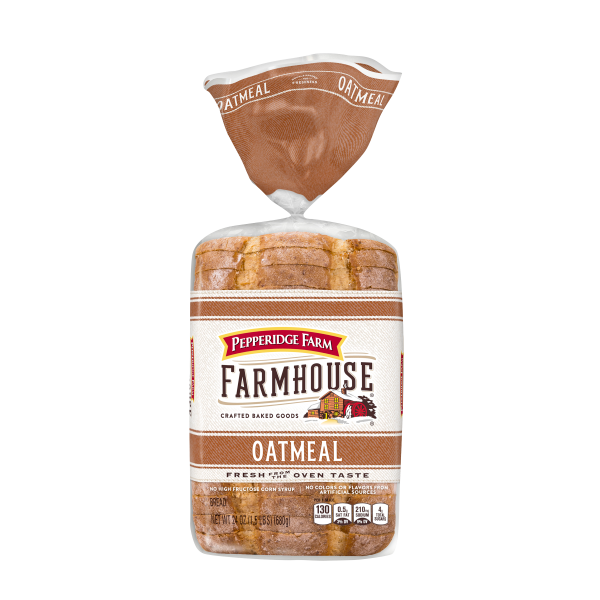 Pepperidge farm oatmeal bread item# br016