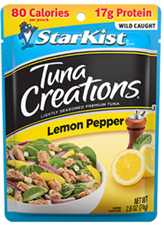 Starkist tuna Creations lemon pepper item# Sf005