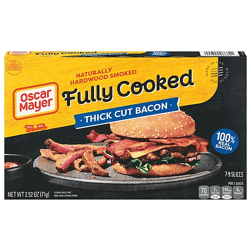 OsCar mayer fully Cooked baon tHiCk Cut item # P010