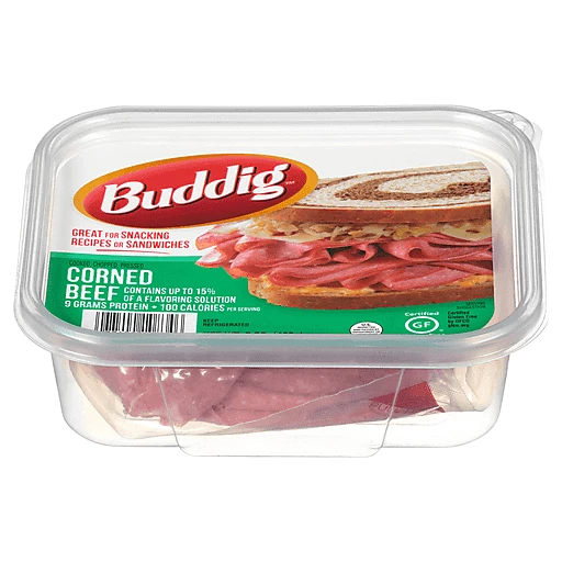 Budding corned beef cold cut tub item # B013