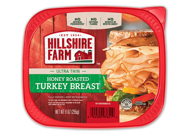 Hillshire farm honey roasted turkey item#T003