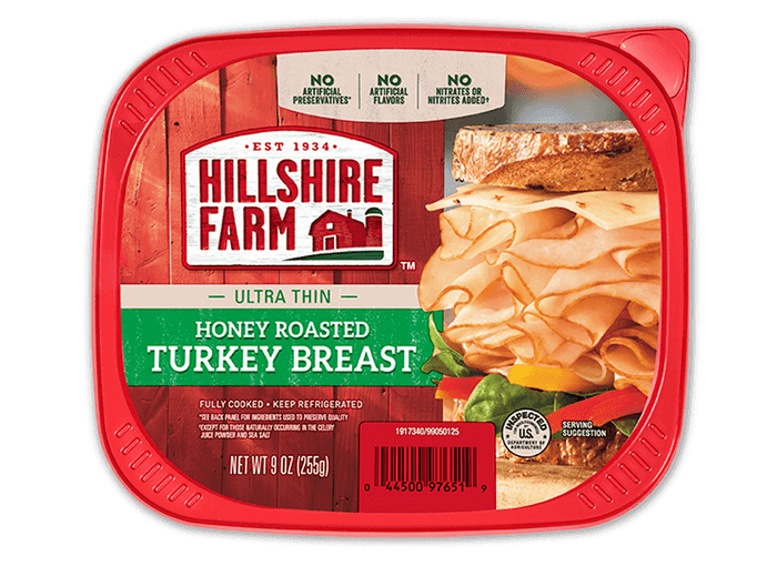 Hillshire farm honey roasted turkey item#T003