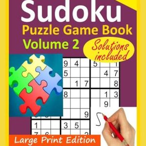 Sudoku Challenging Puzzle Game Book #gs010