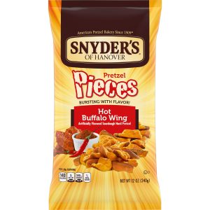 Synder pretzel pieces buffalo sn097
