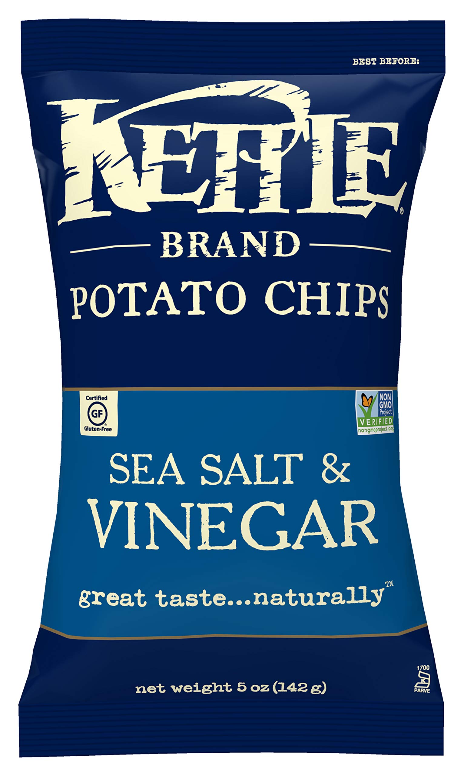 Kettle potato chips sea salt & vinegar sn105
