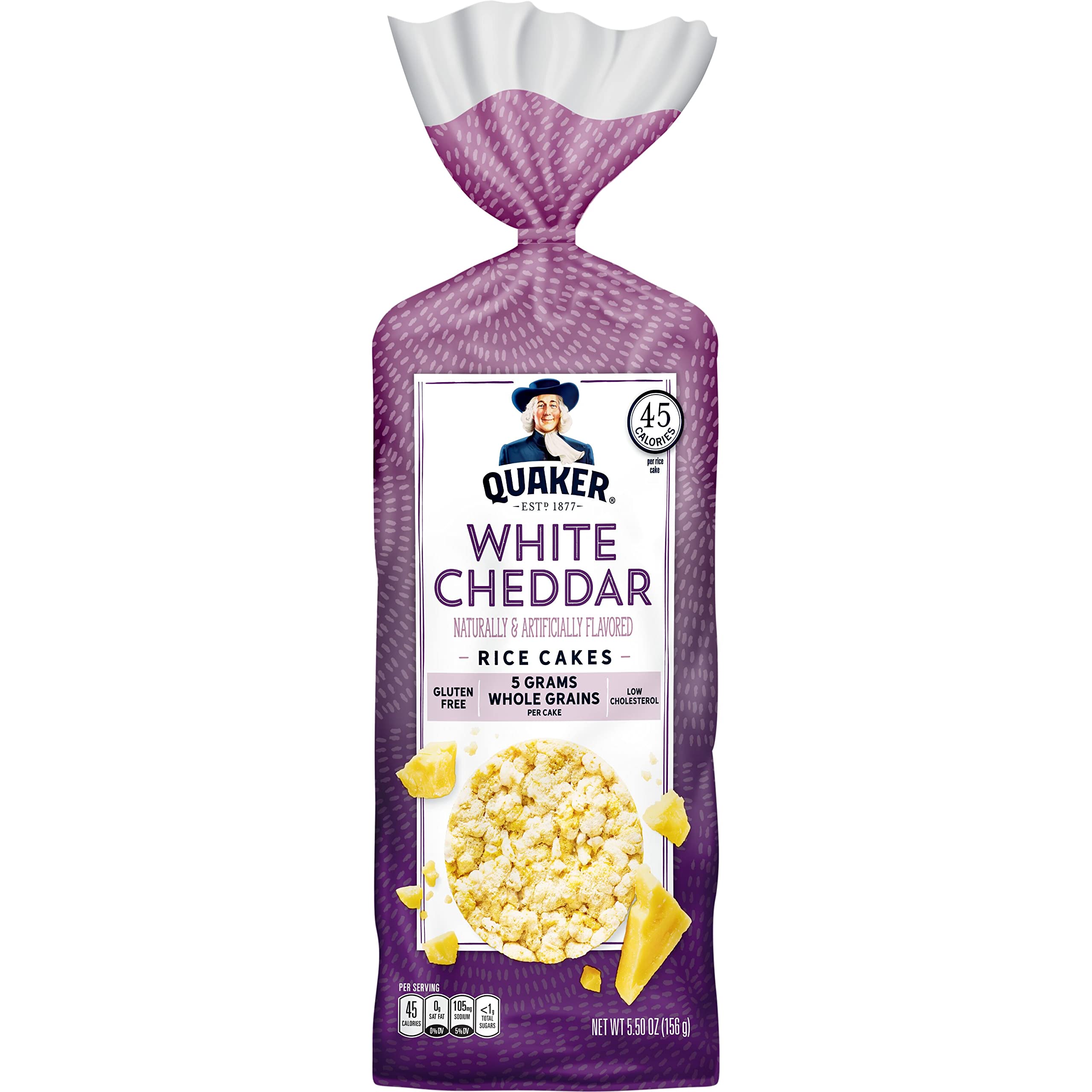 Quaker rice cakes cheddar sn092