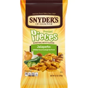 Synder pretzel pieces jalapeno sn098