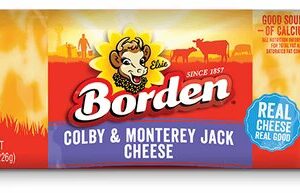 Cheese Bordens Colby chunck cheese block item # ch34