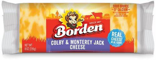 Cheese Bordens Colby chunck cheese block item # ch34
