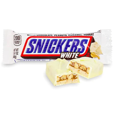 Snickers bar white chocolate item # sn121